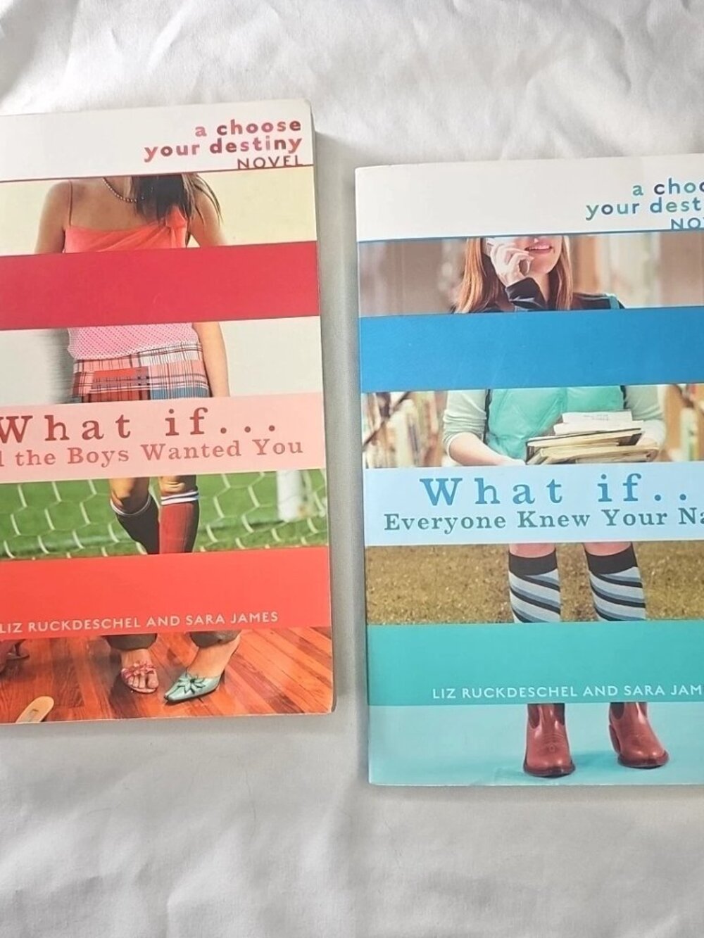 a choose your destiny novel-What if...-Lot of 2-Books 1 & 2
